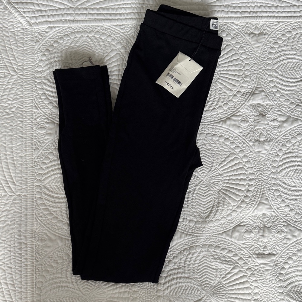 Toteme Black Leggings - Picture 3 of 7